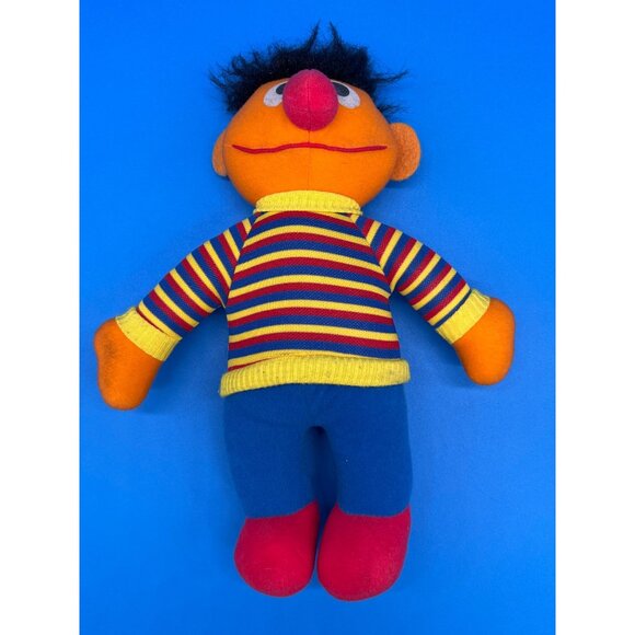 Vintage Sesame Street Ernie Plush Doll Collectible Soft Toy - Picture 4 of 4